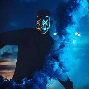 Halloween Purge LED Mask