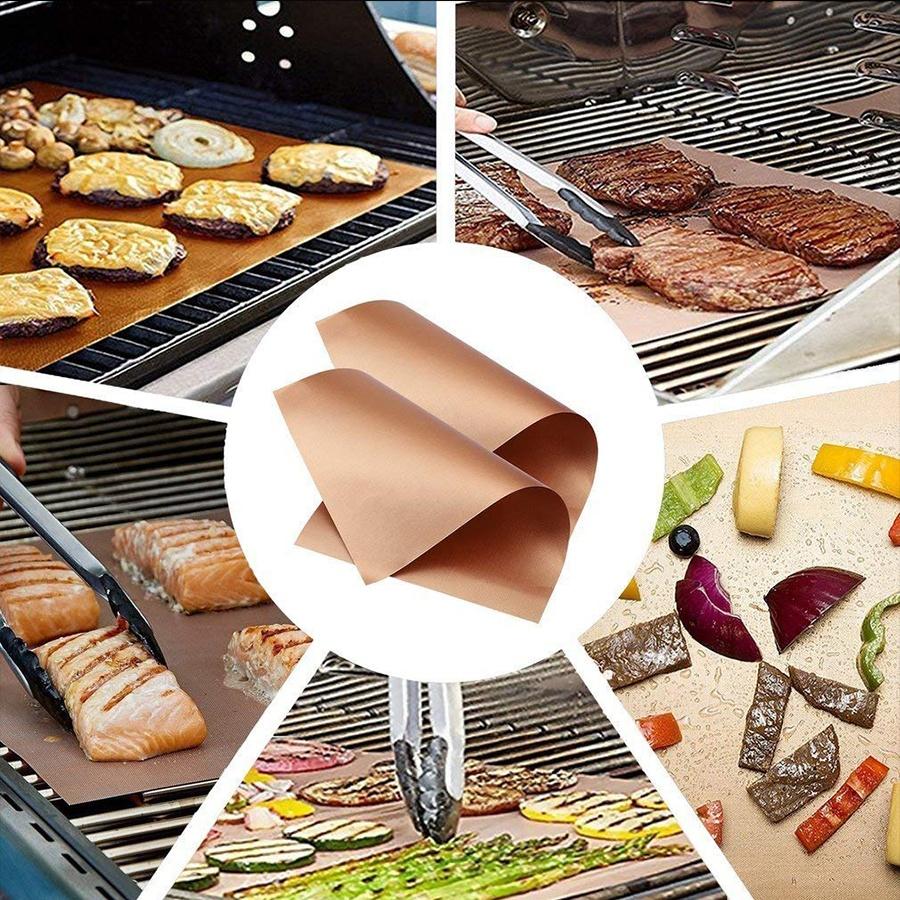 BBQ Non-stick Grill Mat (2 sheets)