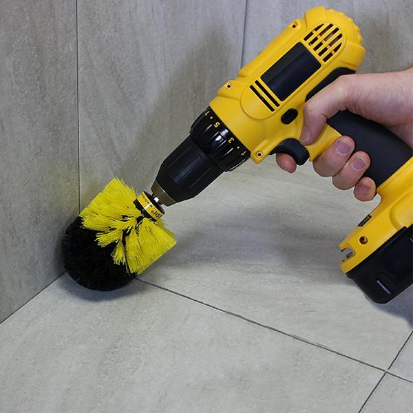Power Scrubber Brush Set (Cordless Drill NOT Included)