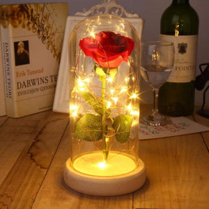 Enchanted Rose Lamp