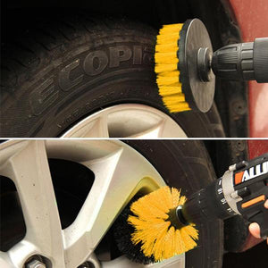 Power Scrubber Brush Set (Cordless Drill NOT Included)