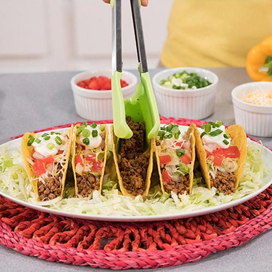 2-in-1 Spatula Tongs