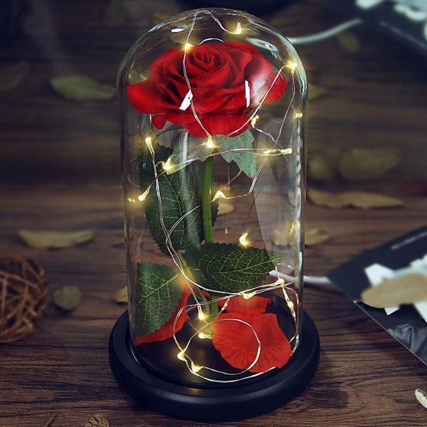 Enchanted Rose Lamp