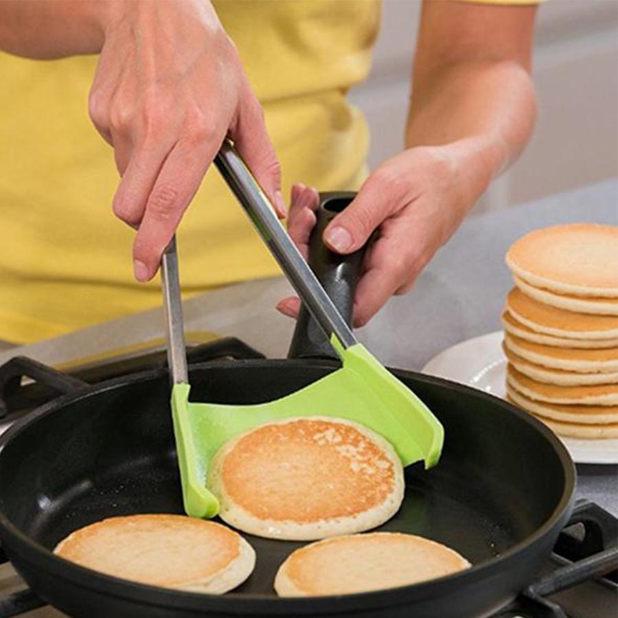 2-in-1 Spatula Tongs